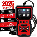 V519 Professional Obd2 Scanner - Usb-Powered Automotive Diagnostic Tool with Real-Time Data Stream, Full-Featured Obd Ii Testing (I/M Ready, Bod2/Eobd), Clears Engine Fault Lights, Reads/Erases Codes for Most Vehicles, Automo