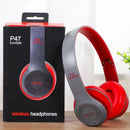 Handsfree Wireless Headphones Noise Canceling Headphone Earphone P47 headset Bluetooth Head Phone for iPhone Huawei Samsung S22