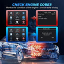 V519 Professional Obd2 Scanner - Usb-Powered Automotive Diagnostic Tool with Real-Time Data Stream, Full-Featured Obd Ii Testing (I/M Ready, Bod2/Eobd), Clears Engine Fault Lights, Reads/Erases Codes for Most Vehicles, Automo